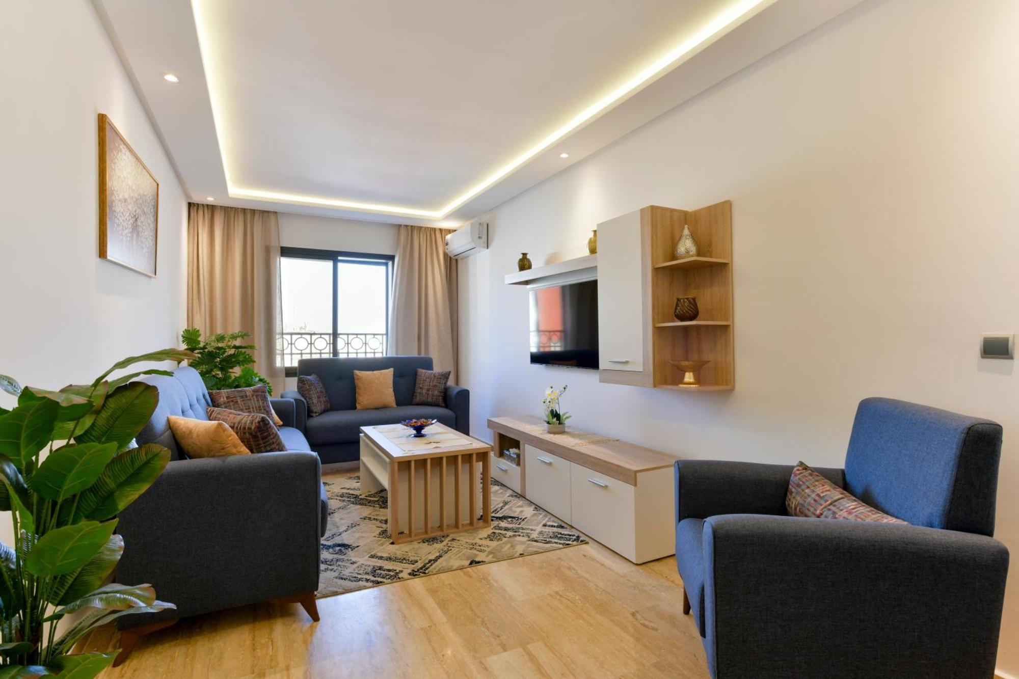 Appartement Charmant & Cozy - Centre Ville De Rabat Ngoại thất bức ảnh