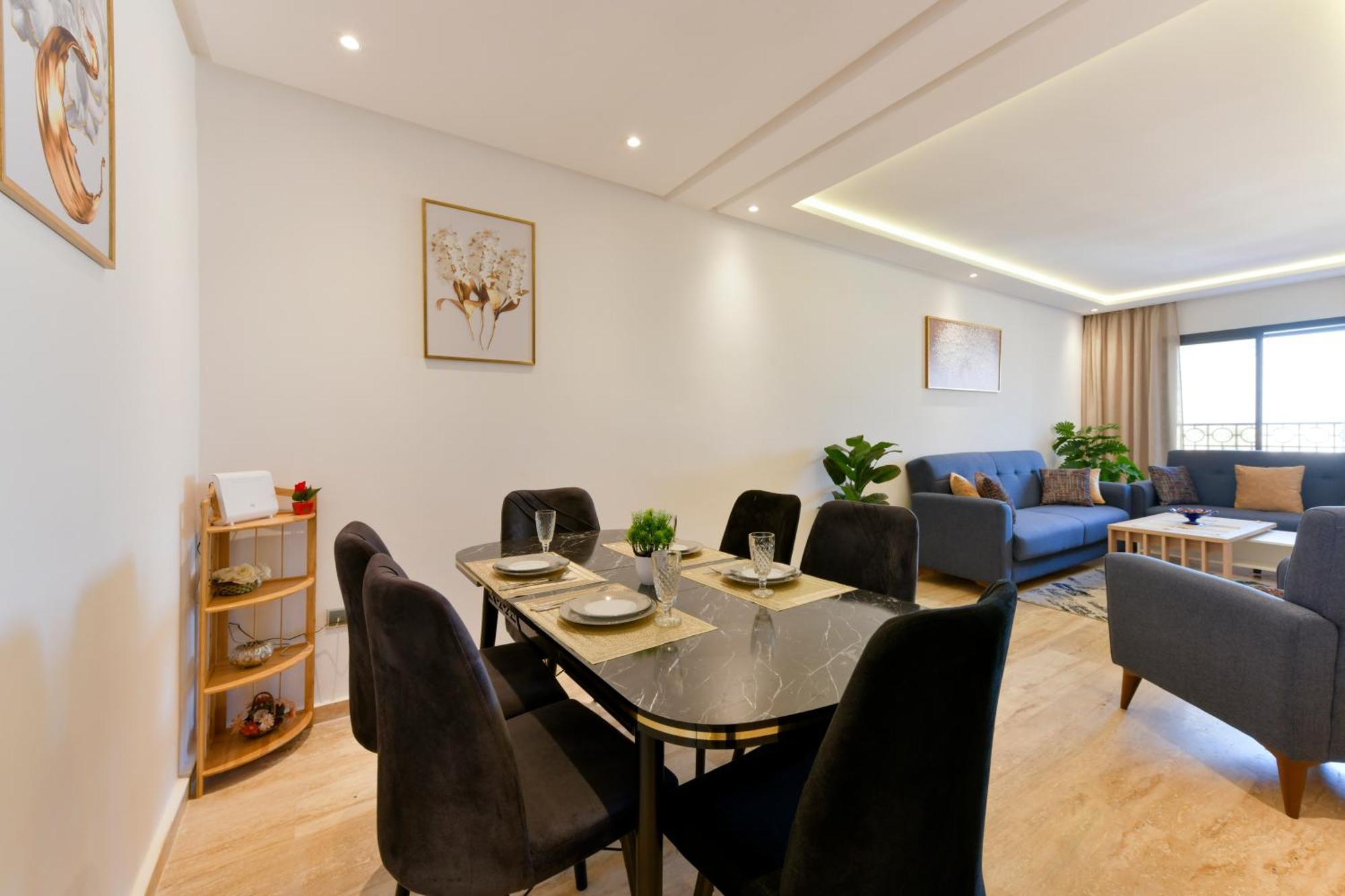 Appartement Charmant & Cozy - Centre Ville De Rabat Ngoại thất bức ảnh